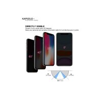 KAPSOLO Privacy Schutzglas KAP30293 Apple iPhone 8 Plus