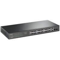 TP-LINK 28-Port Gigabit Easy Smart TL-SG1428PE Switch...