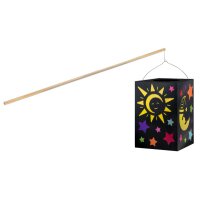 URSUS Set de lanterne 14x20cm 2370099 Soleil, Lune &...