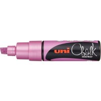 UNI-BALL Chalk Marker 8mm PWE-8K METALLIC PINK Metallic rosa