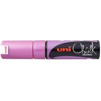 UNI-BALL Chalk Marker 8mm PWE-8K METALLIC PINK Metallic rosa