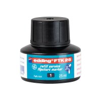 EDDING Nachfülltusche FTK25 25ml FTK-25-001 schwarz