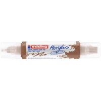 EDDING Acrylmarker 5400 double liner 5400-919 haselnuss sdm
