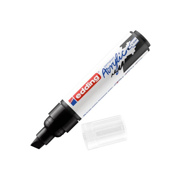 EDDING Acrylmarker 5000 5-10mm 5000-901 tiefschwarz sdm
