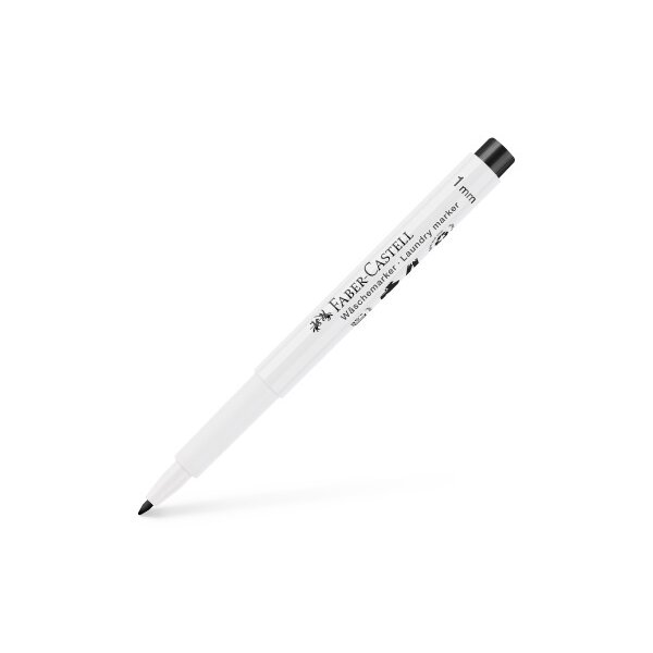 FABER-CASTELL Marqueurs textiles 1mm 159502 noir