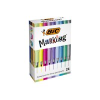 BIC Marking Set 992731 24 Stück, ass.