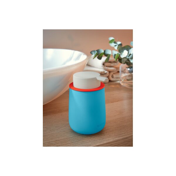 LEITZ Distributeur Cosy 300ml 5404-00-61 bleu, c&eacute;ramique