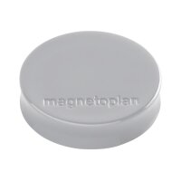 MAGNETOPLAN Aimant Ergo Medium 10 pcs. 1664001 gris 30mm