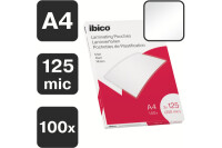 IBICO Pochettes à plastifier A4 627323 matt, 125my...
