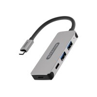 SITECOM USB-C Hub 4 Port CN-384 2x USB 3.1-A + 2x USB-C...