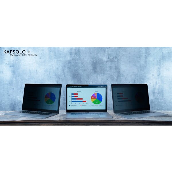 KAPSOLO 2-wege Blickschutzfilter KAP11868 HP ZBook Studio x360 G5