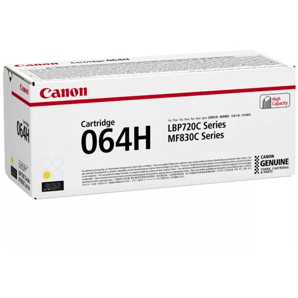 CANON Cartouche toner 064H yellow 4932C001 MF832CDW 10400 pages