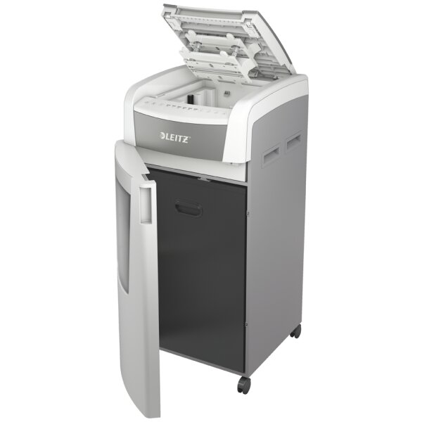 LEITZ Aktenvernichter IQ AutoFeed OfficePro 600 P5, weiss