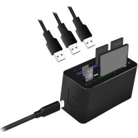 LogiLink Mini station daccueil USB 3.2 (Gen 1), 8 ports