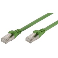 DIGITUS Patchkabel PUR, Kat. 6A, S FTP, 20,0 m, grün