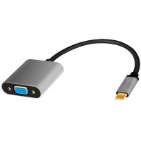 LogiLink Câble adaptateur USB-C - VGA, 0,15 m,...