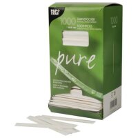 PAPSTAR Cure-dent pure, en bois, rond, longueur: 65 mm