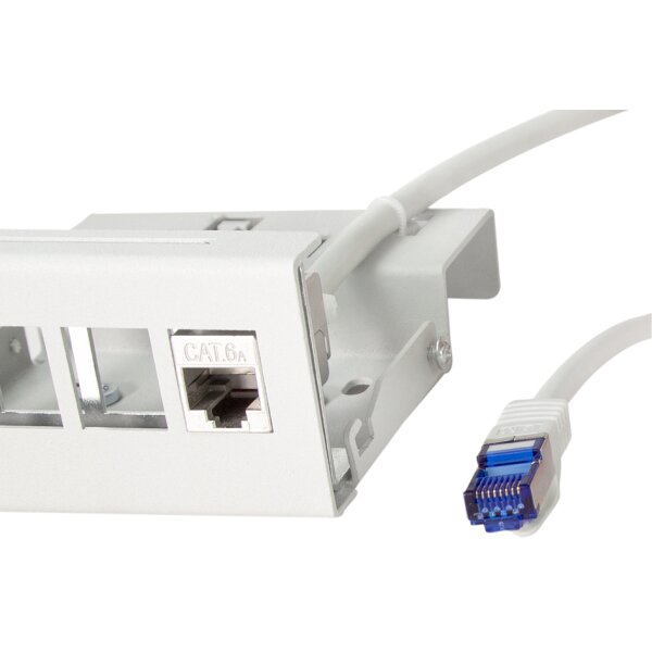 LogiLink Konsolidierungspunkt-Patchkabel, Kat.6A, 1,0 m