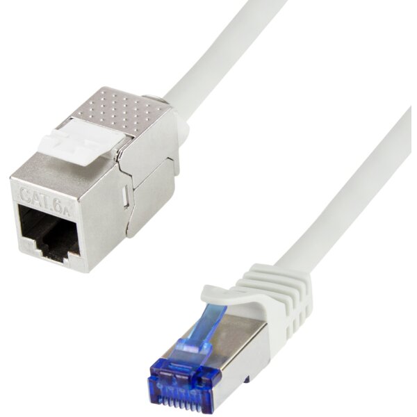 LogiLink Konsolidierungspunkt-Patchkabel, Kat.6A, 1,0 m