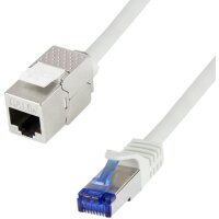 LogiLink Konsolidierungspunkt-Patchkabel, Kat.6A, 10 m