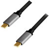 LogiLink Câble USB 3.2, fiche mâle USB-C-mâle USB-C, 1,0 m