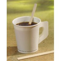 PAPSTAR Touillettes en bois pure, longueur: 140 mm