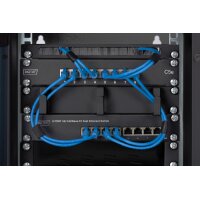 DIGITUS 10" Fachboden, 1HE, schwarz RAL 9005