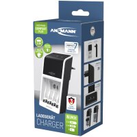 ANSMANN Chargeur rapide Comfort Plus, livré avec 4...