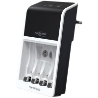 ANSMANN Chargeur rapide Comfort Plus, livré avec 4...