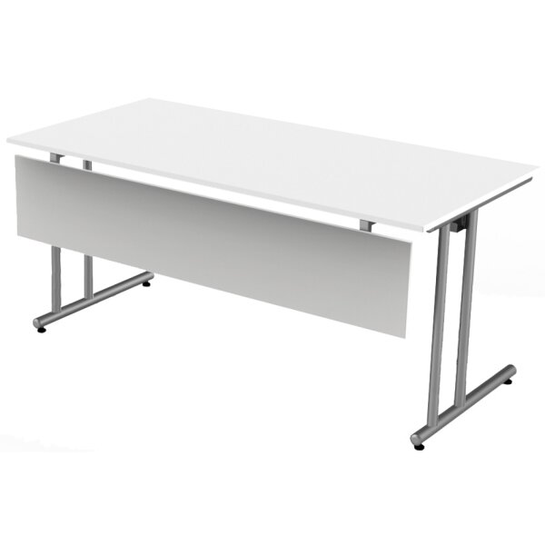 kerkmann Table de bureau Start Up, (L)1.600x(H)750 mm, gris