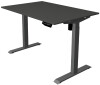 kerkmann Table de bureau assis-debout Move 1, gris clair