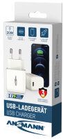 ANSMANN USB-Ladegerät Home Charger HC120PD, USB-C...