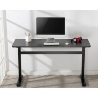 LogiLink Bureau assis-debout, (L)1.400 mm, blanc