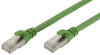 DIGITUS Câble de brassage, Cat.6A, S/FTP, 2,0 m, vert