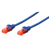 DIGITUS Patchkabel Kat. 6, U UTP, LSZH, 10,0 m, blau, Set