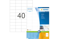 HERMA Etiketten Premium 52,5×29,7mm 4610 weiss 8000...