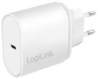 LogiLink USB-Adapterstecker, 1x USB-C PD Port, 20 Watt,...