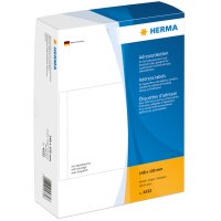 HERMA Adress-Etiketten, 148 x 105 mm, einzeln, weiss