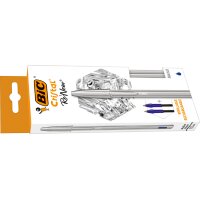 BIC Stylo à bille Cristal RENEW, bleu