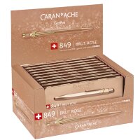 CARAN DACHE Stylo à bille 849 Brut Rosé, en...