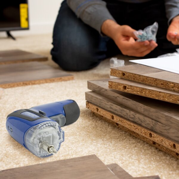 RAPESCO Visseuse sans fil, 3,6 V, antibact&eacute;rien, bleu