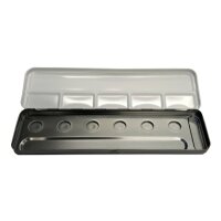 TALENS Malkasten Aquarell Finetec F06 leer, für 6...