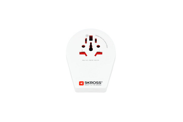 SKROSS Country Travel Adapter 1.500271 World to CH & Italy & Brazil