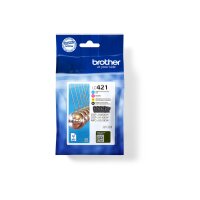 BROTHER Valuepack Tinte CMYBK LC-421VAL DCP-J1050 200 Seiten