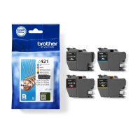 BROTHER Valuepack Tinte CMYBK LC-421VAL DCP-J1050 200 Seiten