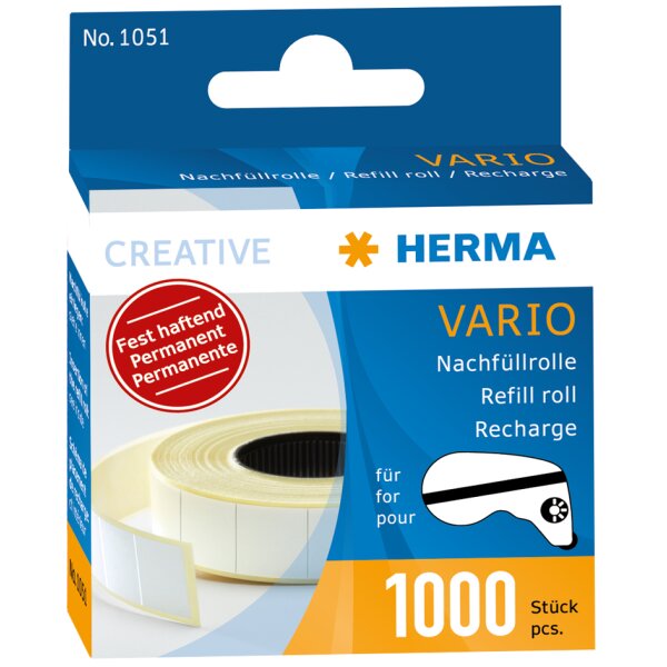 HERMA Rouleau de recharge pour applicateur de pastille Vario