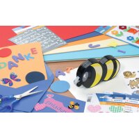 HERMA roller de colle Klebebiene, look abeille, ruban 15 m