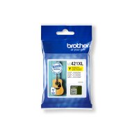 BROTHER Tintenpatrone HY yellow LC-421XLY DCP-J1050 500...