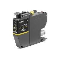 BROTHER Tintenpatrone yellow LC-421Y DCP-J1050 200 Seiten