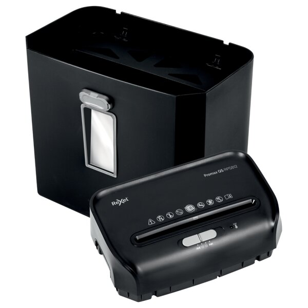REXEL Aktenvernichter ProMax QS RPS812, Streifen 6 mm